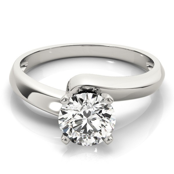 4 Prong Natural  Diamond Ring